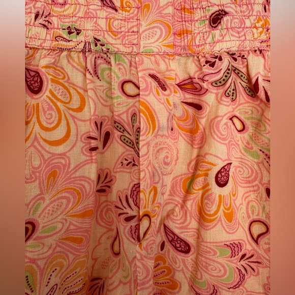 Zara Shorts NWOT Paisley Two Pocket Lined Cotton Lightweight Medium - Picture 3 of 6